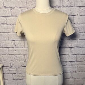 Classic Cream Women's Top and Shorts